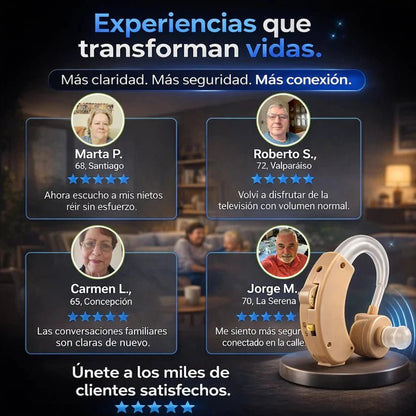Amplificador de Sonido 🔊 Recupera la Claridad Auditiva - Producto Original - GoMart!