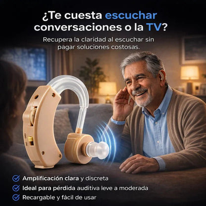 Amplificador de Sonido 🔊 Recupera la Claridad Auditiva - Producto Original - GoMart!