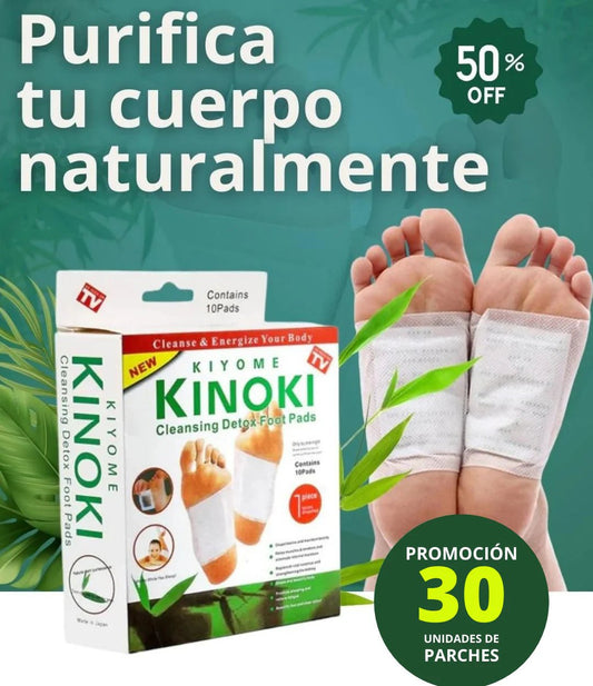 PARCHES DESINTOXICANTES KINOKI® - Producto Original - GoMart!