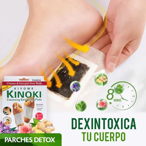PARCHES DESINTOXICANTES KINOKI® - Producto Original - GoMart!