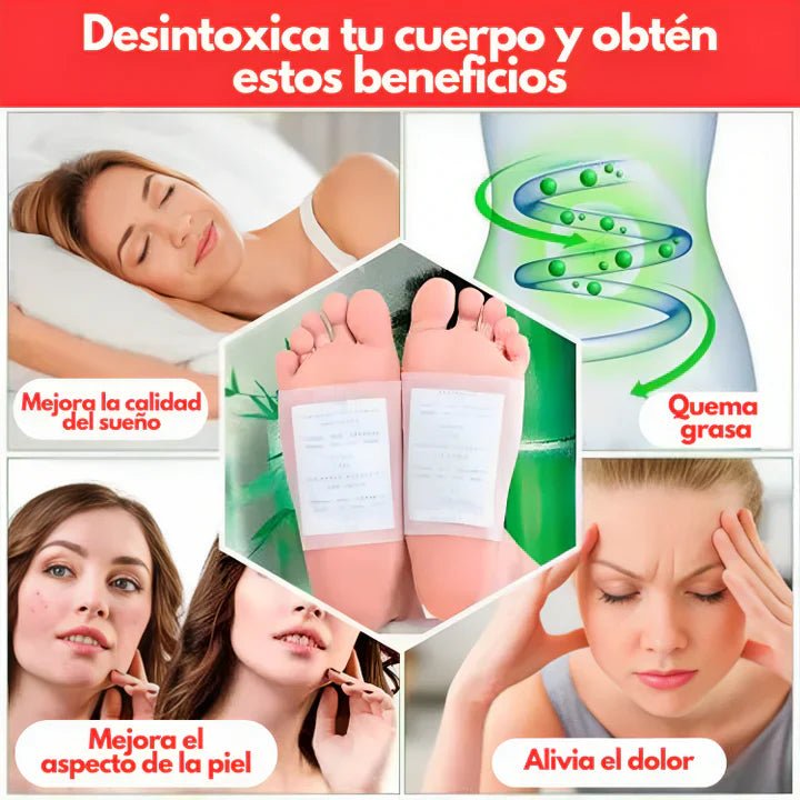 PARCHES DESINTOXICANTES KINOKI® - Producto Original - GoMart!
