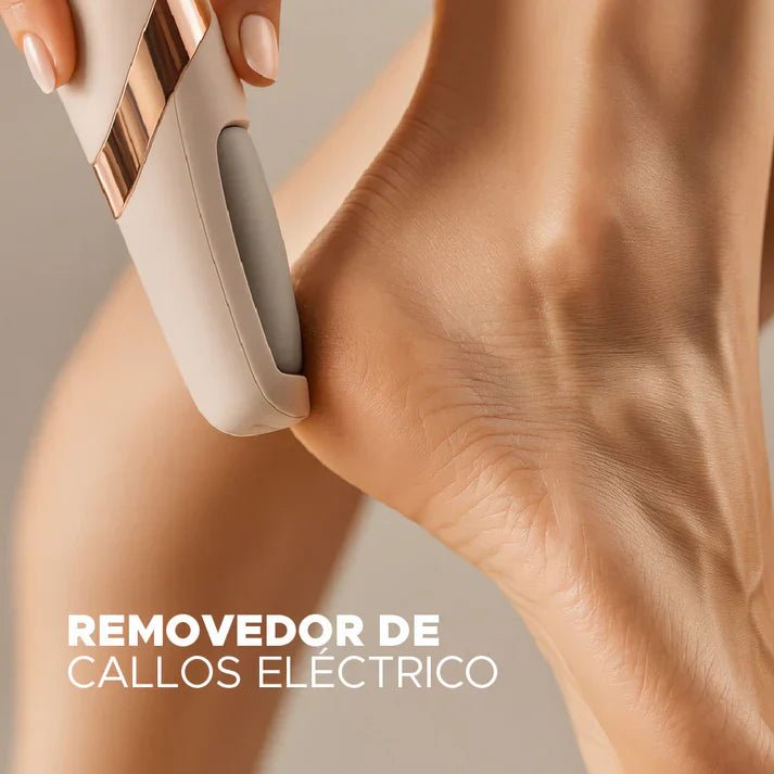 PulíPie – Removedor de callos y grietas + ¡Oferta especial: 2 rodillos incluidos + Lápiz Depilador Gratis! - GoMart!
