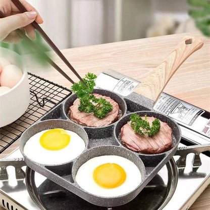 SARTÉN 4 PUESTOS ¡COCINA VARIOS ALIMENTOS AL TIEMPO! - ENVÍO GRATIS - GoMart!