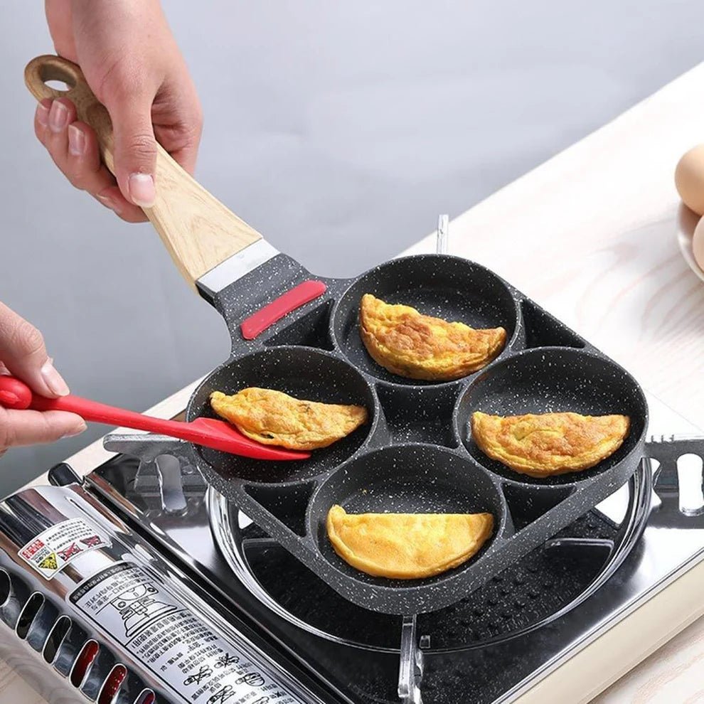 SARTÉN 4 PUESTOS ¡COCINA VARIOS ALIMENTOS AL TIEMPO! - ENVÍO GRATIS - GoMart!