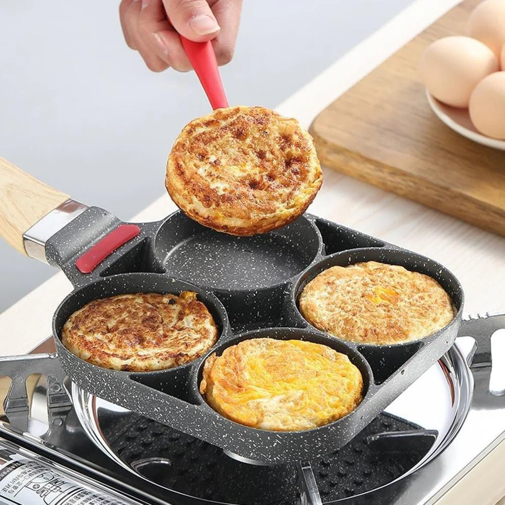 SARTÉN 4 PUESTOS ¡COCINA VARIOS ALIMENTOS AL TIEMPO! - ENVÍO GRATIS - GoMart!