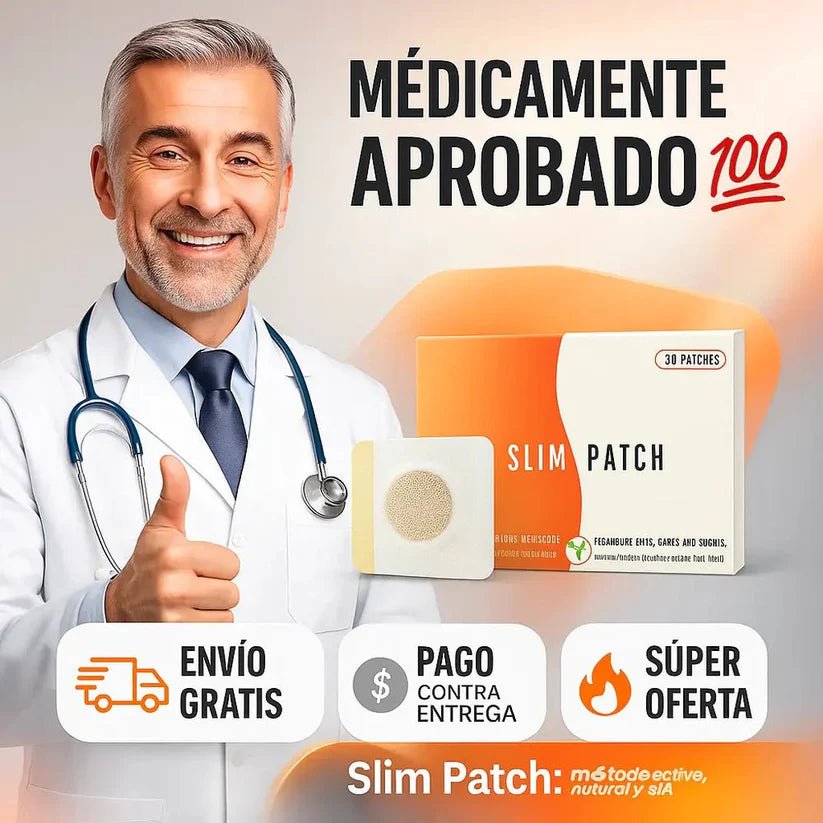 Slim Patch GLP - 1 - Pack Adelgazante Natural - Producto Original - GoMart!
